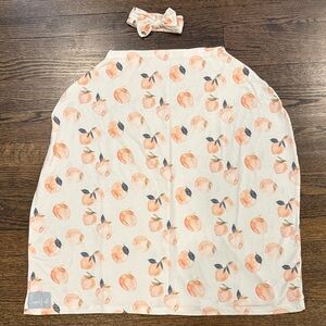Copper Pearl Caroline Multi-Use Cover and Bow Headband